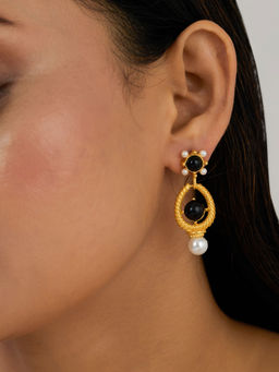 AMOSSH - Amelia Earrings - 18k Gold Plated, Anti Tarnish Drops & Danglers