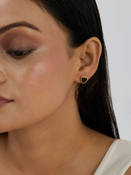 AMOSSH - Kiva Earrings - Waterproof, 18k Gold Plated Studs