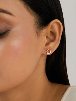 AMOSSH - Komal Earrings - Waterproof, 18k Gold Plated Studs