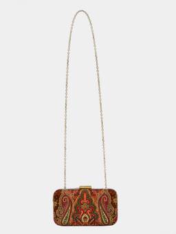 Ritu Kumar - Women Multi Vandana Clutch with Detachable Chain