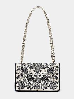 Ritu Kumar - Women Ecru/Black Karagouni Sling Bag