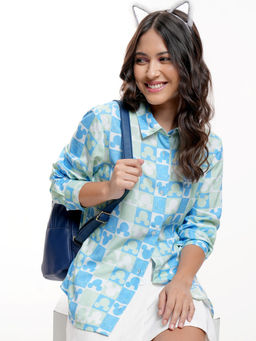 TOKYO TALKIES - Women Multi-Color Aop Regular Fit Long Sleeve Shirt