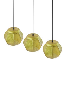 Homesake - Linear Chandelier Moroccan Gold Hanging