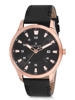 Daniel Klein - Analog Black Dial Men Watch- DK12218-2