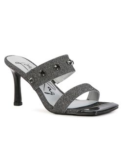 London Rag - Embellished Black Heels