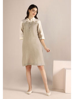 Kaveri - Beige Stone Dress