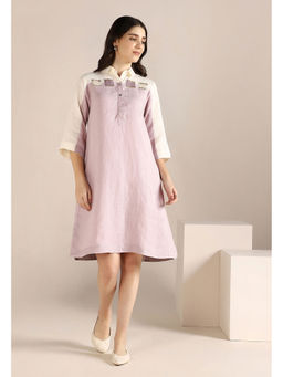 Kaveri - Lavender Fossil Stone Dress