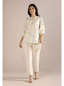 Kaveri - Off-white Savannah Kismat Co-Ord (Set of 2)