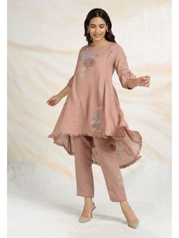 Kaveri - Pink Peony Ice Cream Cone Co-Ord (Set of 2)