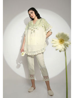 Kaveri - Green Croissant Co-Ord (Set of 2)