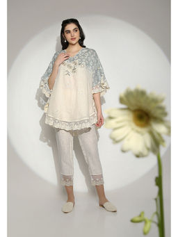 Kaveri - Blue Ice Croissant Co-Ord (Set of 2)