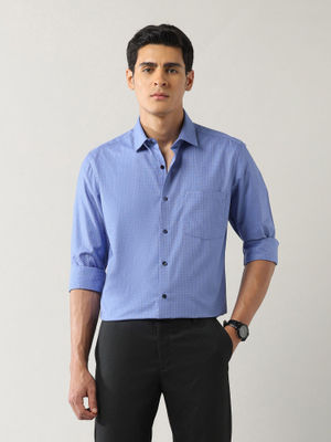 Buy Arrow Men Liberty Regular Fit Textured Shirt (38) Online