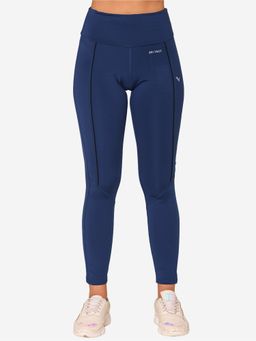 Bonjour - Turquoise Cotton Relaxed Fit Track Pant