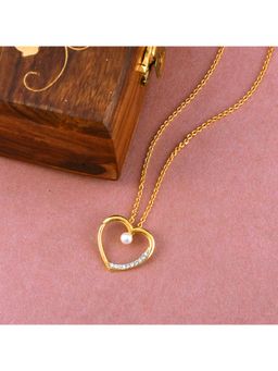 SHILLYN - Eternal Love Pearl Token Necklace