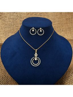 SHILLYN - Blingelle Gold Drop Jewellery Set