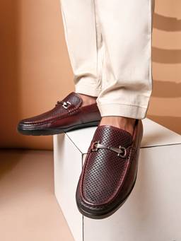 Pelle Albero - Bordo Leather Comfortable Loafer