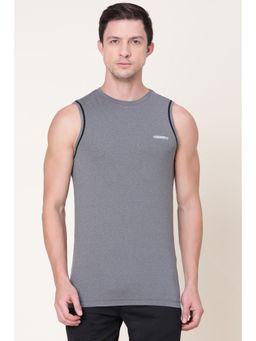 Van Heusen Innerwear - Men Swift Dry & Odour Shield Vest - Grey