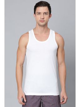 Van Heusen Innerwear - Men Moisture Activated & Super Soft Cool It Vest - White