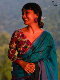 Suta - Women Multi-Color Floral Printed Cotton Stitched Blouse