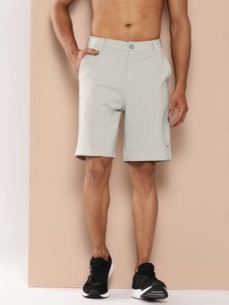 Alcis - Men Grey Solid Shorts
