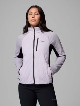 Columbia - Purple Hybrid Fleece Jacket