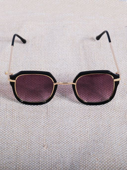 DukieKooky - Unisex Kids Grey square Sunglasses