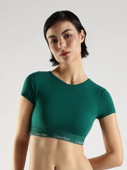 Calvin Klein - Green Full Coverage Non-Padded Non-Wired T-Shirt Bra