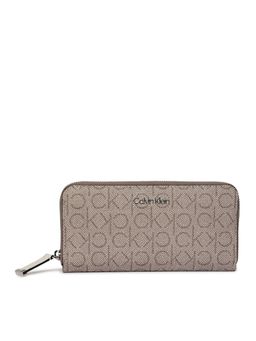 Calvin Klein - Textured Grey PVC Wallet