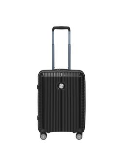 CARLTON - Black Gemma Cabin 360degree 8 Wheels Trolley Bag