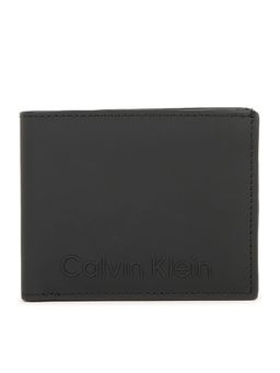 Calvin Klein - Solid Black Elastane Wallet