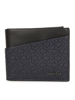 Calvin Klein - Logo Navy Blue Elastane Wallet