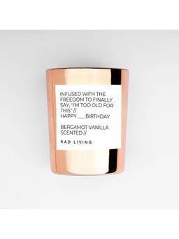 Rad Living - Happy Birthday - Bergamot Vanilla Scented