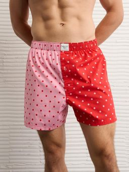 American Eagle - Pink Mens Valentines Day Stretch Boxer Short