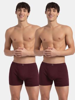 Jockey - 8008 Men Cotton Solid Boxer Brief - Port Royale (Pack of 2)