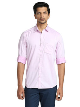 ColorPlus - Medium Violet Casual Shirt