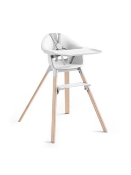 STOKKE - Clikk High Chair White - Bamboo