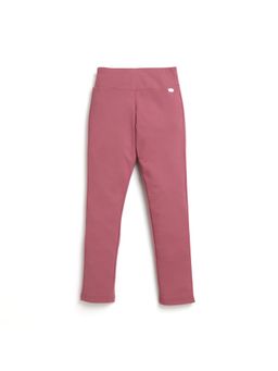 TINY GIRL - Solid Jeggings - Onion Pink
