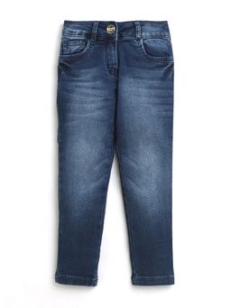 TINY GIRL - Solid Denims Jeans - Blue