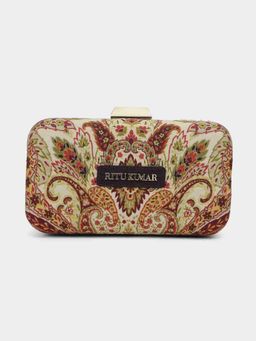 Ritu Kumar - Diya Ivory Clutch