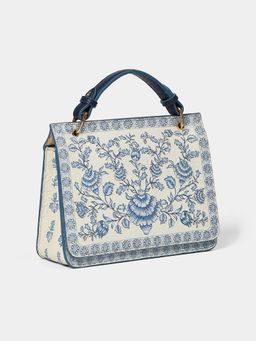 Ritu Kumar - Himgiri Off White Sling Bag
