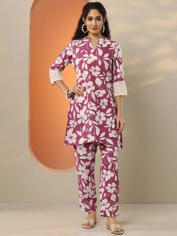 Libas - Printed Cotton Blend Co-Ords Set for Women