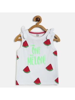 MINI KLUB - Kids Girls White Knit Top