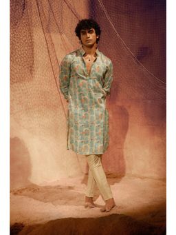 Eleven Brothers - Green Deer Park Kurta