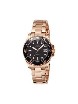 Strand by Obaku - Bondi Mini Merlot Turn Able Bezel Black Round Dial Womens Watch - S727LDVBSV