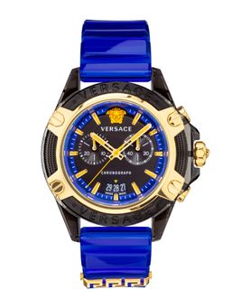 VERSACE - Analog Black Dial Unisex Watch - VEZ700521