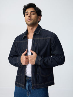 The Souled Store - Raw Blue Men Denim Jacket
