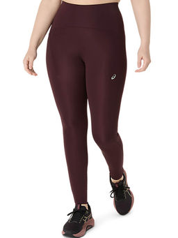 ASICS - Women's Dark Wine Currant Road High Waist Tight