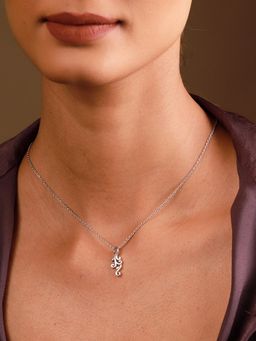 Voylla - Silver Sterling Silver Rhodium Plated Necklace