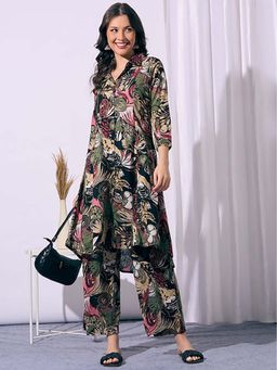 FASHOR - Multi-Color Floral Co-Ord Set