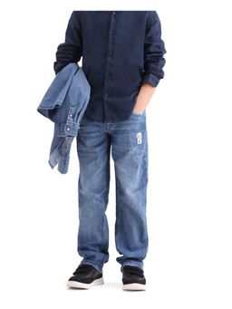 RARE ONES - Regular Fit Applique Jeans